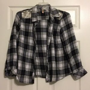 Route 66 gray flannel shirt